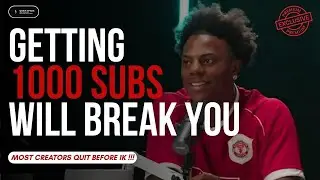 Getting 1000 Subs Will Break You (Before It Builds You) #1000subscriber #CreatorMindset #motivation