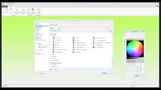 PTC Creo 4.0 tutorial: How to change the default appearance and default background colour