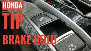 Honda Brake Hold - как использовать его