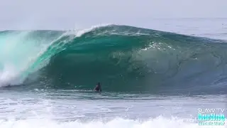 Mind Surf Empty Barrels at La Jolla Reefs - 01-19-2021