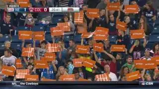 ThinkTaylor Night @NERevolution Game 9.3.16 | 20th Minute Orange Out HD
