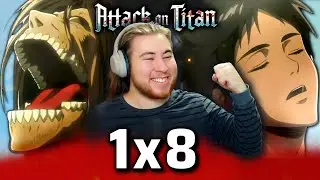 Despair to Hope: Eren's Rebirth! AOT 1x8 REACTION