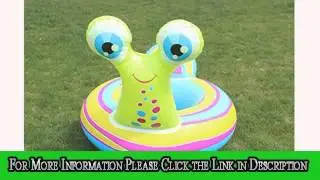 Check Moolecole Funny Animal Snails Baby Inflatable PVC Swimming Seat Ring B Best