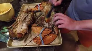 LOBSTER ON THE BIG GREEN EGG WITH PAPA J