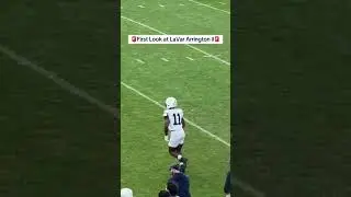 Penn State freshman LB LaVar Arrington II has gone viral for his MASSIVE frame #nfl #shorts