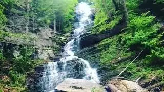 Lye Brook Falls In Manchester, VT