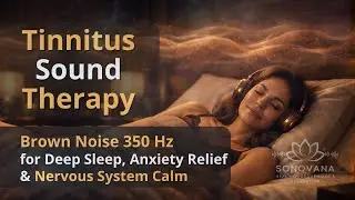 Brown Noise 350 Hz for Deep Sleep, Anxiety Relief & Nervous System Calm #brownnoise #tinnitusrelief