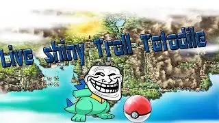 Live Shiny Totodile after 3154 SR on Heart Gold 9462 Johto Starters Seen.
