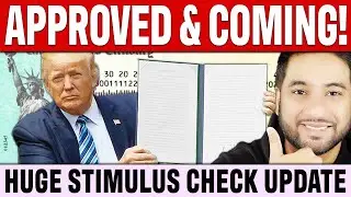 ОДОБРЕНО! Скоро начнутся ежемесячные стимулирующие выплаты, и Трамп обновил информацию о стимулир...