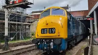 D832 Onslaught | Warship Class | East Lancashire Railway | Bury Bolton Street Station | 14th Apr 24