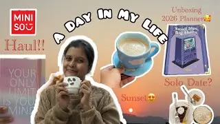 A Day in My Life| Daily Vlog| Unboxing 2026 Planner| Miniso Haul #weekendvlog #dayinmylife 