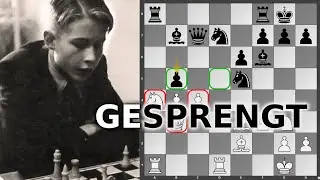 Als Klaus Junge (18) den Weltmeister besiegte || Salzburg 1942: Alexander Aljechin vs. Klaus Junge