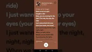 Meet Me  At Our Spot Lyrics - The Anxiety, Willow, Tyler Cole
