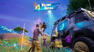【ゼロビルド】エンジョイ勢が野良スクワッドでビクロイ【フォートナイト/FORTNITE】