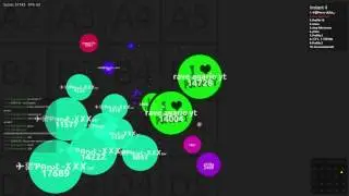 EPIC ALISIO INSTANT MERGE DESTRUCTIOM//AGARIO//15K IN 1 SPLIT?????