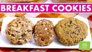 Vegan Breakfast Cookies! Easy Healthy Recipes!