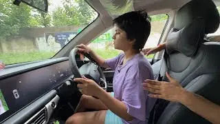 Ginni driving my new car aur kaand kar diya 😰