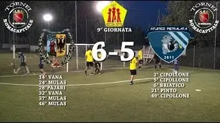 TORNEI ROMA CAPITALE - ca5 - 9&deg; giornata - FC San Leo - Atl. Pietralata. 6-5