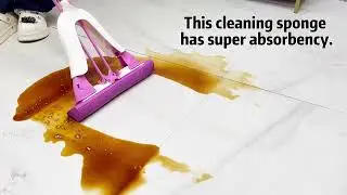 Realida Manufacturer Durable Sponge Mop Melamine Sponge Mop For Special Cleaning With Self Wringing