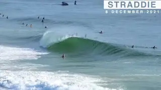 Straddie  - Swell Check - 8 December 2021 Surfing Gold Coast Australia Drone Dji