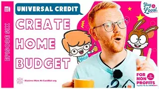 How to CREATE a Monthly Household BUDGET on UNIVERSAL CREDIT | EP06