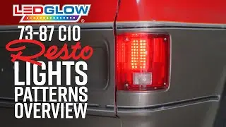 10 Sequential Lighting Modes | LEDGlow RestoLights for 1973-1987 Chevrolet C10