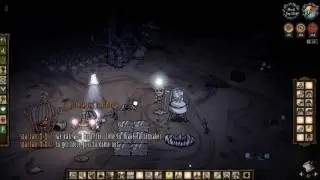 Don't Starve Together: Auto Slurtle farming using mass tentacles. clip 2