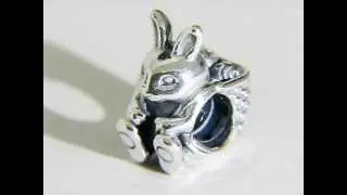Pandora Easter Bunny Charm 791121