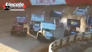 Incredible Season Opener at Lincoln Speedway | 410 Sprint Car Feature