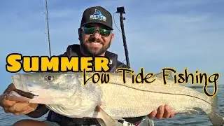 Summer Snook Fishing - How to fish low tides.