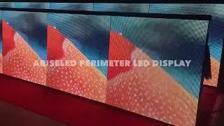 Outdoor waterproof full color football stadium perimeter led screen advertising display,Customized S