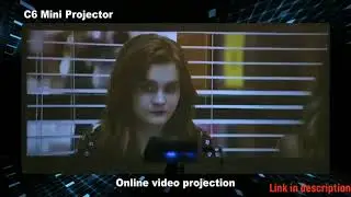 ALSTON C6 Mini 4K DLP Android Projector WiFi Bluetooth 4.0 Portable LED Video Projector