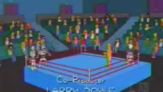 Simpsons convention R2D2 and C3PO vs cylons