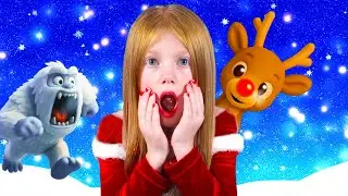 &ldquo;Riding on a Reindeer!&rdquo; 🦌🎄 Christmas Music Video & Dance Song For Kids. Come Fly with Brielle