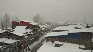 Kulgam snow