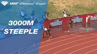 Conseslus Kipruto Wins Men's 3000m SC After Dramatic Fall - IAAF Diamond League Birmingham 2018