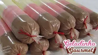 GELADINHO GOURMET NAPOLITANO SEM SEGREDO /RECEITA EXCLUSIVA PASSO A PASSO