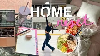 POST-TRIP RESET🥒🏠 back into routine after vacation, healthy habits + prep for another trip?! ✈️