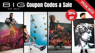 🎨 Big Wall Decor Coupon Code & Sale:💥 Save 20% OFF BIGWallDecor Wall Art Prints Today!🖼️