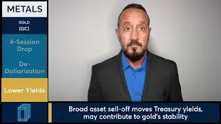 December Gold futures found support despite equities sell-off. 11/18/25