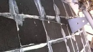 Foam glass or cellular glass insulation made on ammonia sto