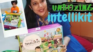 Intellikit unboxing and review| Kids activity box from first cry| age 2 - 3 years