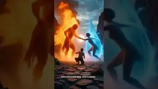 #FireVsWater  #ElementalClash  #EpicShowdown  #VisualPoetry  #ScrollStopper