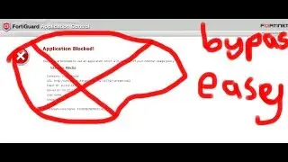 Bypass Fortinet Client web block easy *2018*