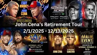 Ranking and Rating All John Cena Retirement Tour Matches