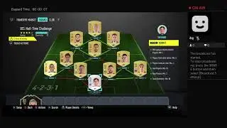 FIFA 20 UCL HALF TIME CHALLENGE SBC