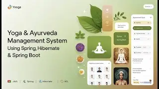 Yoga / Ayurveda Project Using (JAVA Spring Hibernate / Spring Boot (eclipse)full stack development).