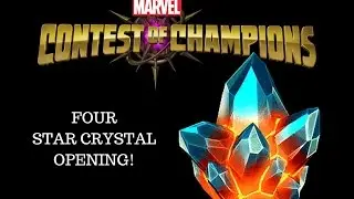 Marvel Contest of Champions - GUARANTEED FOUR STAR CHAMPION FOUR STAR CRYSTAL OPENING!