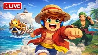 jogando BLOX FRUITS ao vivo NO ROBLOX ☠️