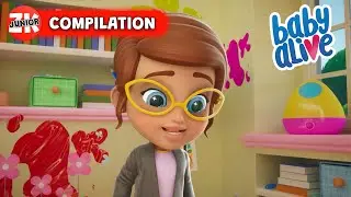 First Day of School! | Baby Alive | Episode Compilation | ZeeKay Junior